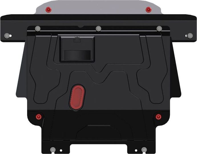 Защита Шериф (2 мм) для картера и КПП Ford Fusion 2002-2012. Артикул 08.1302