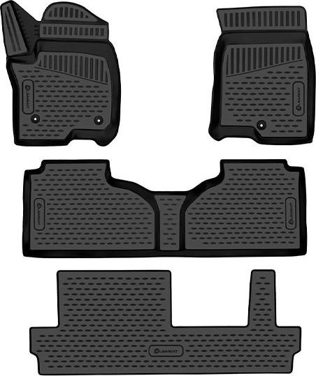 Коврик Element 3D для салона Chevrolet Tahoe V (цельное сид. 2 ряда)2020-2026. Артикул ELEMENT3DAN0025210k