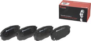 Тормозные колодки Brembo передние для Hyundai Creta I 2017-2025. Артикул P 30 034