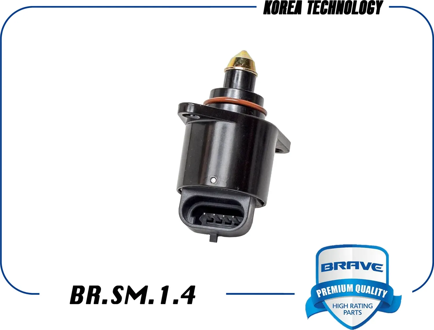 Регулятор холостого хода (Brave). Артикул BR.SM.1.4