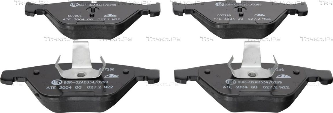 Тормозные колодки ATE передние для BMW 6 II (E63/E64) 2004-2010. Артикул 13.0460-7296.2