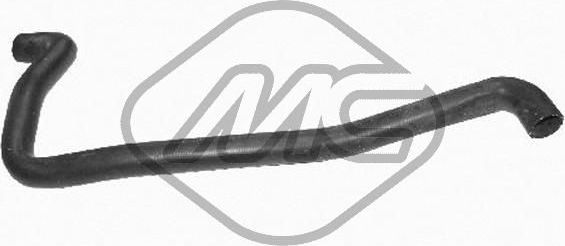 Патрубок радиатора (системы охлаждения) Metalcaucho. Артикул 09022