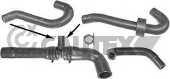 Шланг теплообменник PASSAT/A4 09314 MC Cautex. Артикул 466787