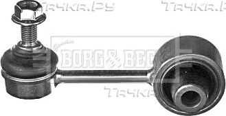 Стойка (тяга) стабилизатора Borg & Beck задняя для Subaru BRZ 2012-2016. Артикул BDL7240