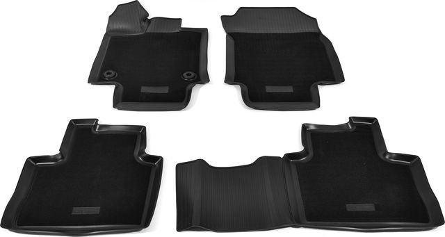 Коврики комбинированные 3D Норпласт для салона Toyota RAV 4 V АКПП 2019-2026. Артикул NPA11-C88-710-CM