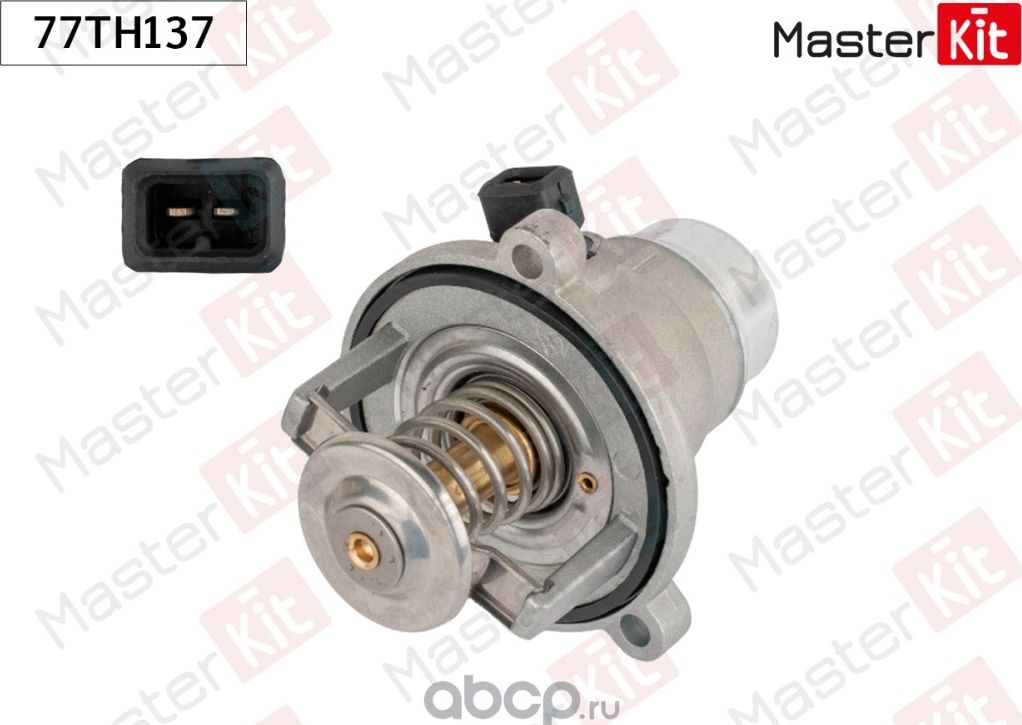 77TH137 Термостат\ BMW 5 E60 (03-)/X6 E71 (08-) 105°C (Master KIT). Артикул 77th137