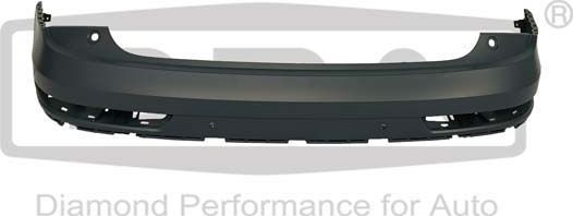 Бампер DPA задний для Audi Q3 I (8U) 2015-2018. Артикул 88071889102