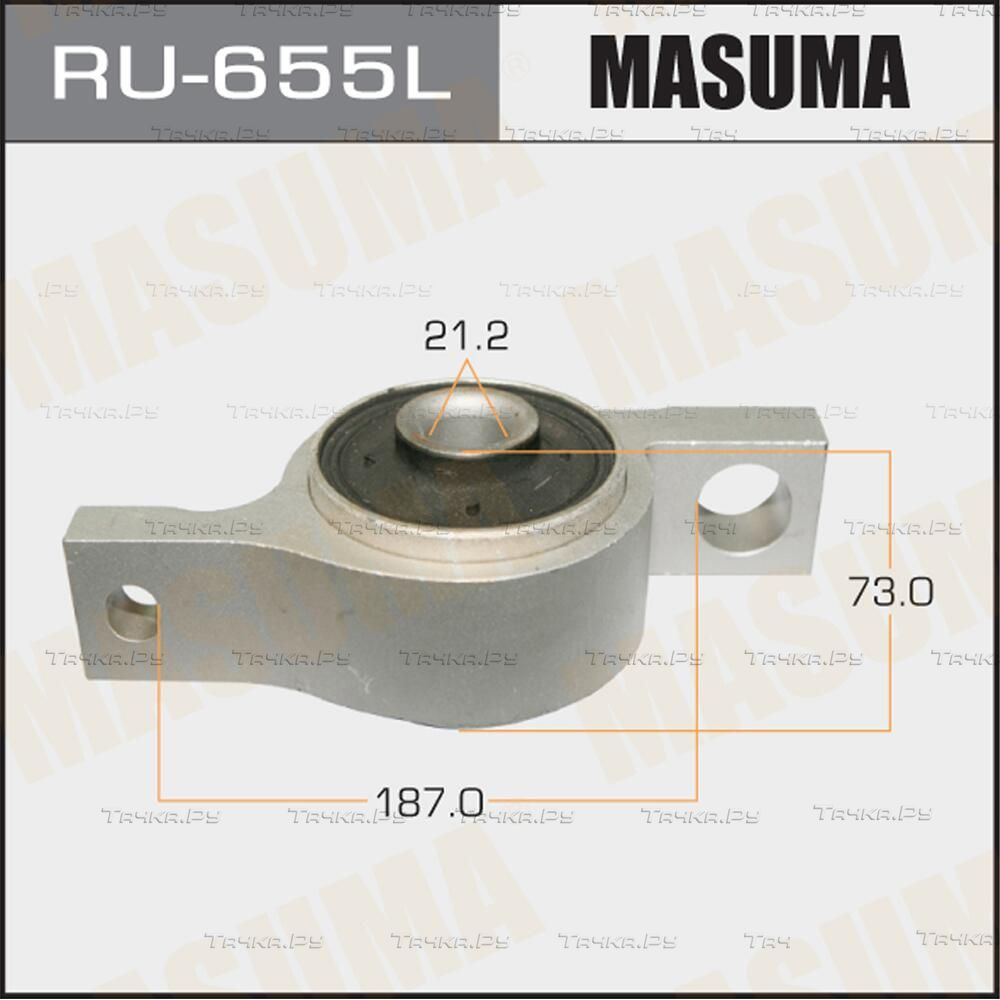 Сайлентблок переднего рычага подвески Masuma левый нижний для Lexus IS II 2005-2013. Артикул RU-655L