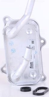 Радиатор масляный (маслоохладитель) для двигателя Nissens (алюминий) для Mercedes-Benz R-Класс I 2005-2014. Артикул 90599