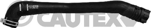 Патрубок радиатора (системы охлаждения) Cautex верхний для Ford Fusion I 2002-2012. Артикул 086732