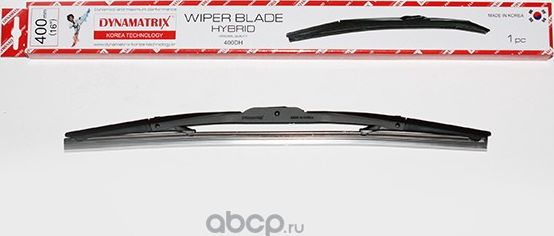 щетка стеклоочистителя гибридная (пластиковая упаковка) (Dynamatrix-Korea). Артикул 400DH