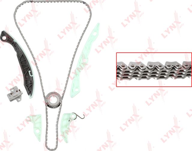 Цепь ГРМ LYNXauto для Mitsubishi Outlander III 2012-2026. Артикул TK-0176