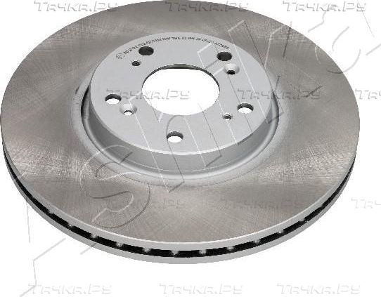 Тормозной диск ASHIKA передний для Honda CR-V II 2005-2006. Артикул 60-04-403C