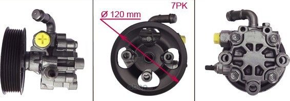 Новый насос ГУР Toyota Avensis 2003-, Toyota Camry 2001 (Pstpro). Артикул NB7501PST