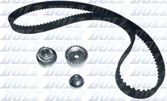 Ремень ГРМ с роликами (комплект) Dolz. Артикул SKD112