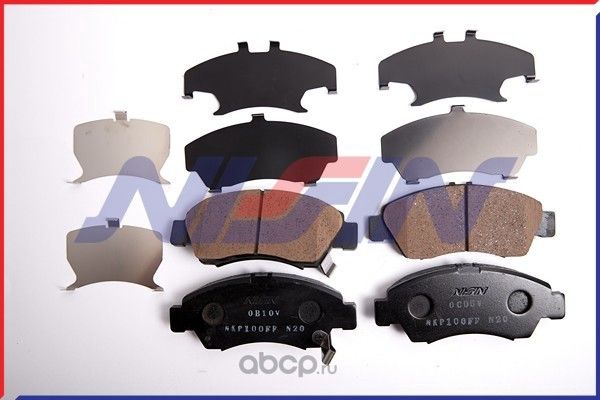 Колодки тормозные (Nissin). Артикул NPO102WSA