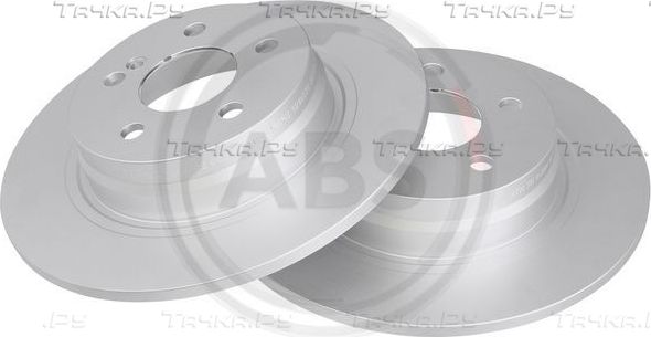 Тормозной диск ABS COATED задний для Mercedes-Benz C-Класс IV (W205, C205) 2013-2026. Артикул 17757