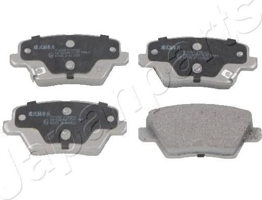 Тормозные колодки Japanparts задние для Kia Ceed III 2018-2026. Артикул PP-K15AF