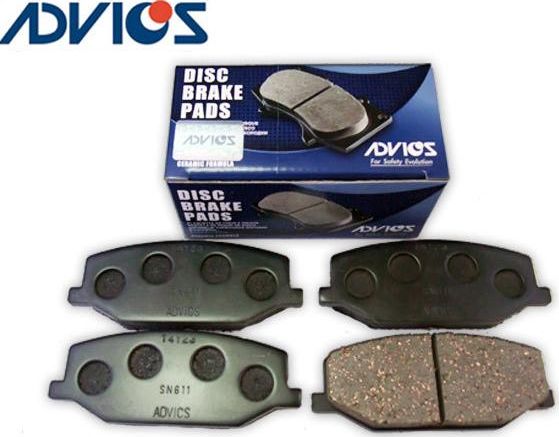 Тормозные колодки Advics. Артикул SN611