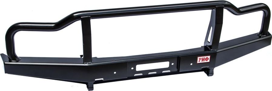 Бампер силовой РИФ передний усиленный с низкой защитной дугой для УАЗ Буханка 3741, 3909, 2206, 3962 1990-2026. Артикул RIF452-10480