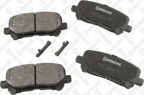 Тормозные колодки Stellox. Артикул 000 533B-SX