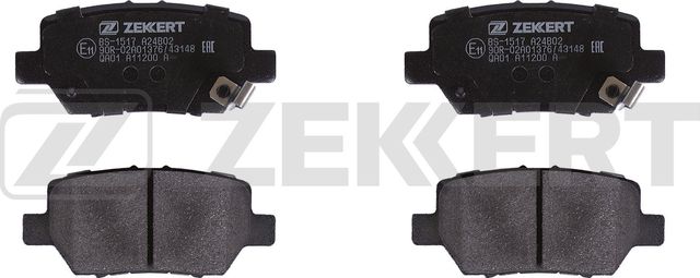 Тормозные колодки Zekkert. Артикул BS-1517