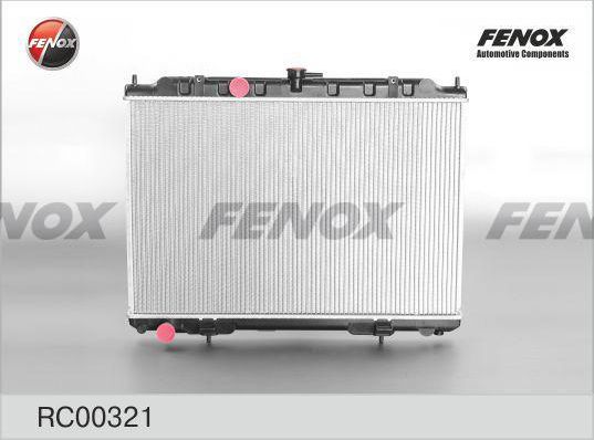 Радиатор охлаждения двигателя Fenox для Nissan X-Trail T30 2001-2013. Артикул RC00321