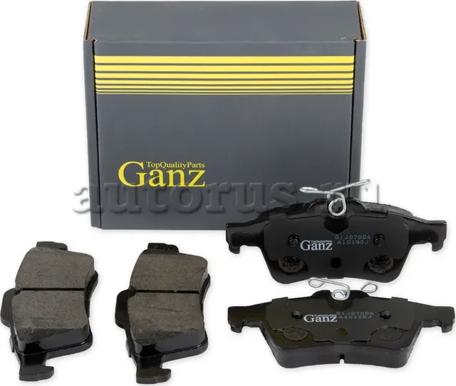 Колодки торм.зад. (Ganz). Артикул GIJ07004