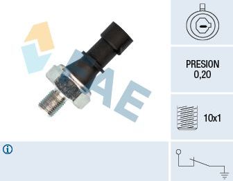 Датчик давления масла FAE для Opel Signum I 2005-2008. Артикул 12438