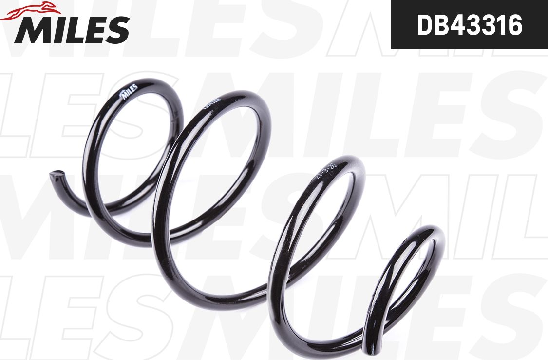 Пружина подвески Miles передняя для Renault Sandero II 2013-2026. Артикул DB43316