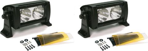 Фара светодиодная Wurton Dual 5 дальний свет 2 шт. х 2 LED с фильтром. Артикул 22051