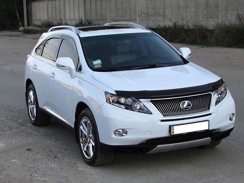 Дефлектор SIM для капота Lexus RX 350/450 2009-2015. Артикул SLRX3500912