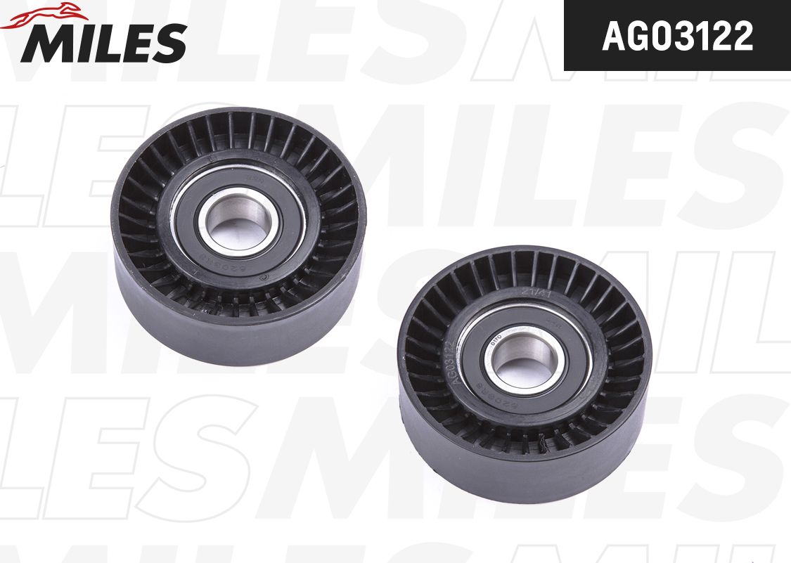 Натяжной ролик (натяжитель) приводного ремня Miles. Артикул AG03122