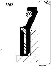 Колпачок маслосъемный VSB 5,5- 10,50/13,20X10,20 FPM Corteco (FPM (Fluor-Kautschuk)). Артикул 49472849