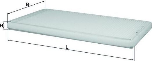 Салонный фильтр Mahle-Knecht. Артикул LA 33