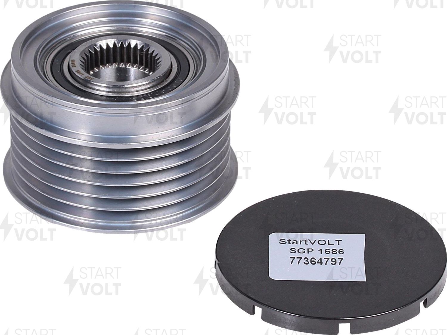 Муфта генератора обгонная StartVOLT. Артикул SGP 1686