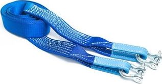 Стропа динамическая (рывковая) Tplus 4,5 т 9 м серия Стандарт + шаклы 2 т (2 шт). Артикул T008014