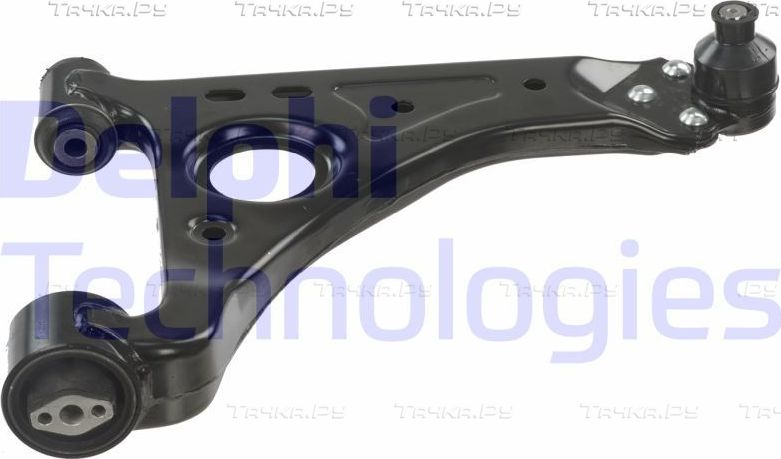 Поперечный рычаг передней подвески Delphi правый нижний для Chevrolet Tracker III (Trax) 2012-2026. Артикул TC3249