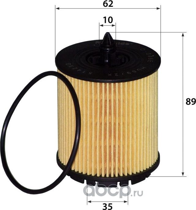 O-046E HU69/3X (масляная вставка) (RB-Exide). Артикул O046E