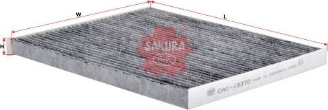 Салонный фильтр Sakura. Артикул CAC-18370