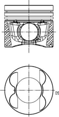 Поршень Kolbenschmidt. Артикул 40096600