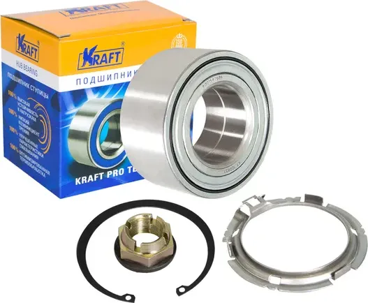 Подшипник ступицы RENAULT LOGAN 04- пер. с ABS (Kraft). Артикул KT100851