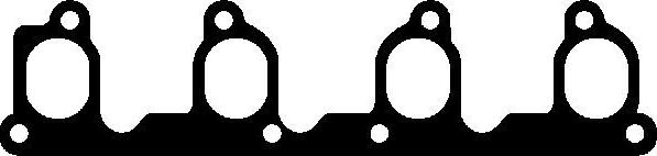 Прокладка впускного коллектора Glaser (Металл) для Volkswagen Santana 1981-1983. Артикул X03745-01