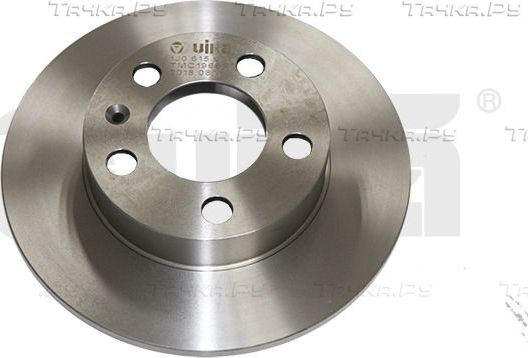 Тормозной диск Vika задний для SEAT Toledo II 1998-2006. Артикул 66150021101