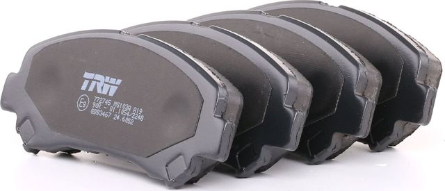 Тормозные колодки TRW COTEC передние для Nissan X-Trail T31 2007-2013. Артикул GDB3467