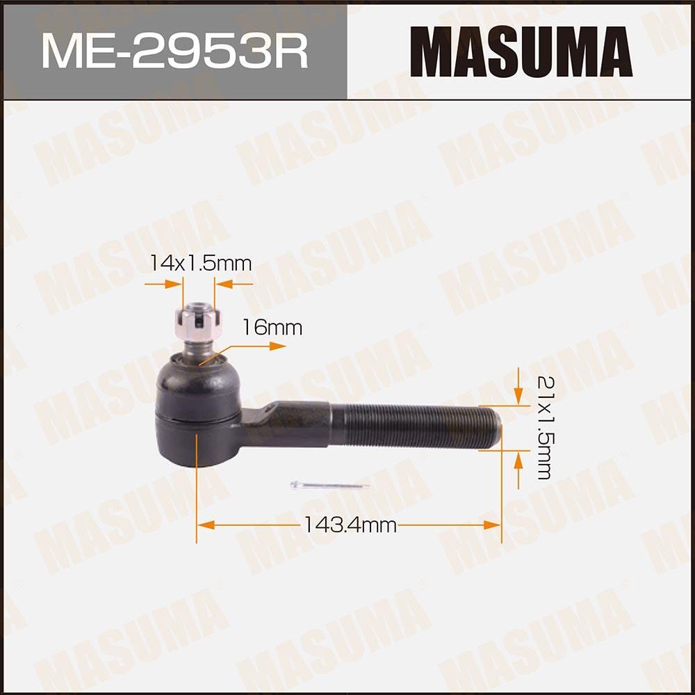 Наконечник рулевой тяги Masuma. Артикул ME-2953R