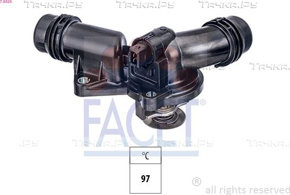 Термостат Facet Made in Italy - OE Equivalent для BMW 5 IV (E39) 1998-2004. Артикул 7.8426