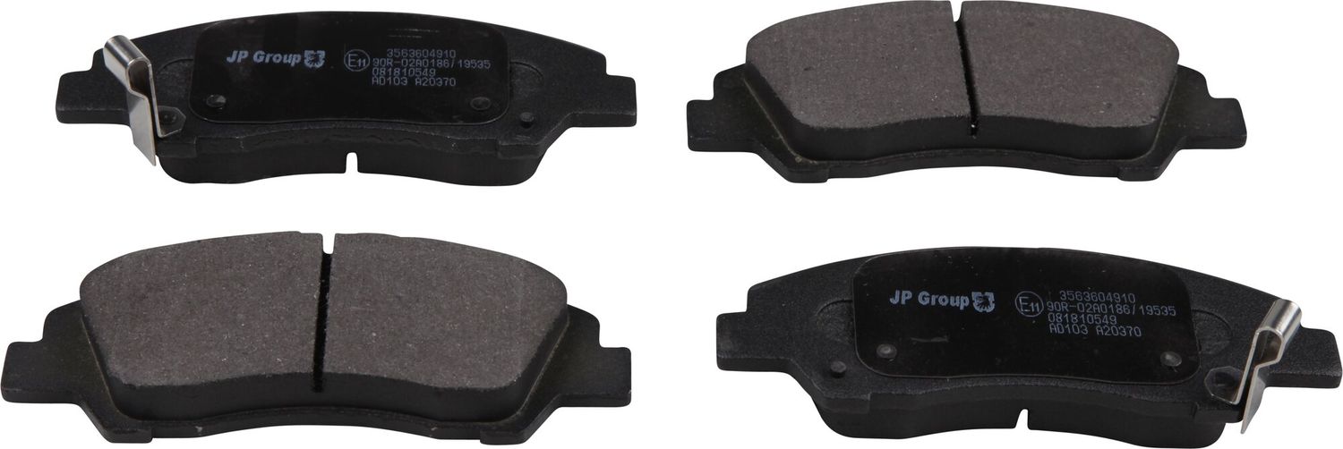 Тормозные колодки JP Group JP. Артикул 3563604910