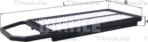 Воздушный фильтр Mahle. Артикул LX 4481