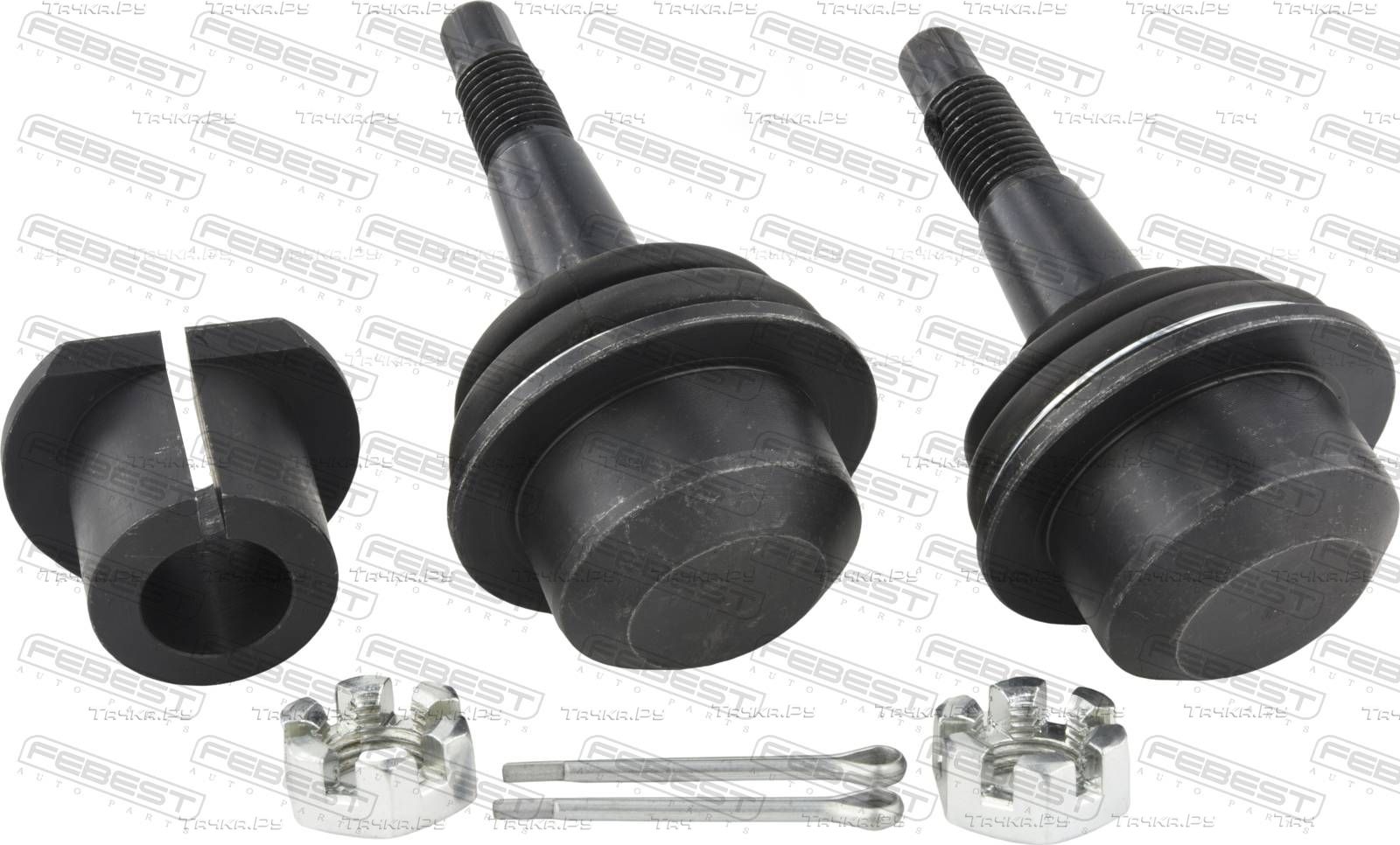 Шаровая опора Febest передняя для Jeep Wrangler IV (JL) 2017-2026. Артикул 2020-JLF-KIT